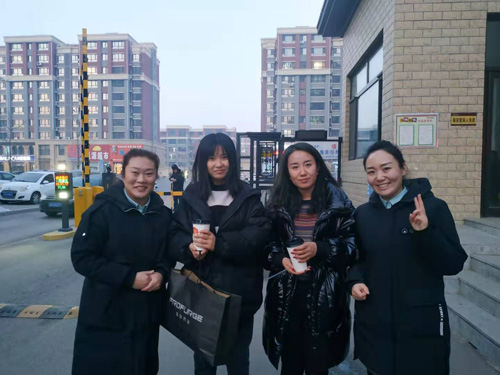 金泰物业贴心服务，杯杯豆浆送温暖！(图2)